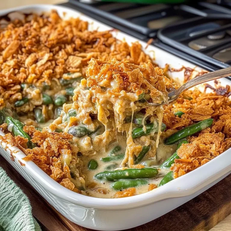 GREEN BEAN CASSEROLE RECIPE