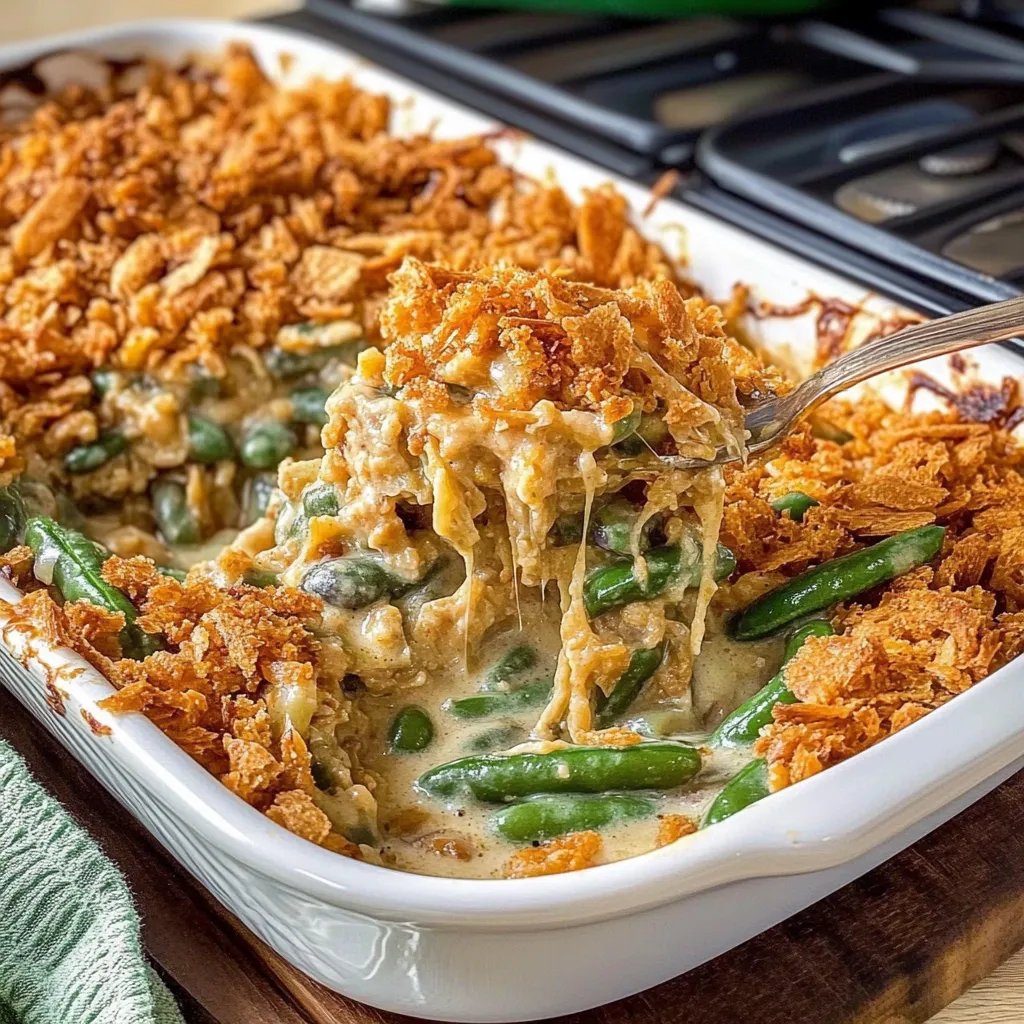 GREEN BEAN CASSEROLE RECIPE