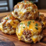 Garlic Parmesan Cheeseburger Bombs are 3 easy juicy crispy.