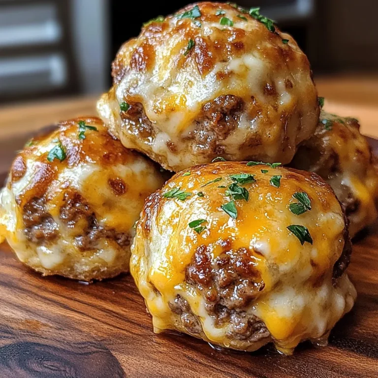 Garlic Parmesan Cheeseburger Bombs are 3 easy juicy crispy.