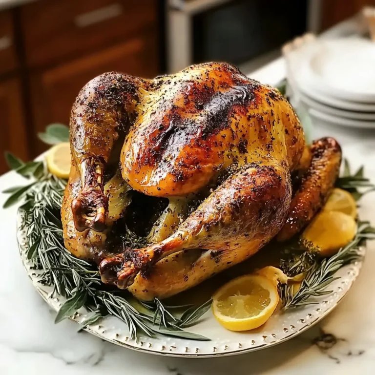 Garlic Thanksgiving Turkey