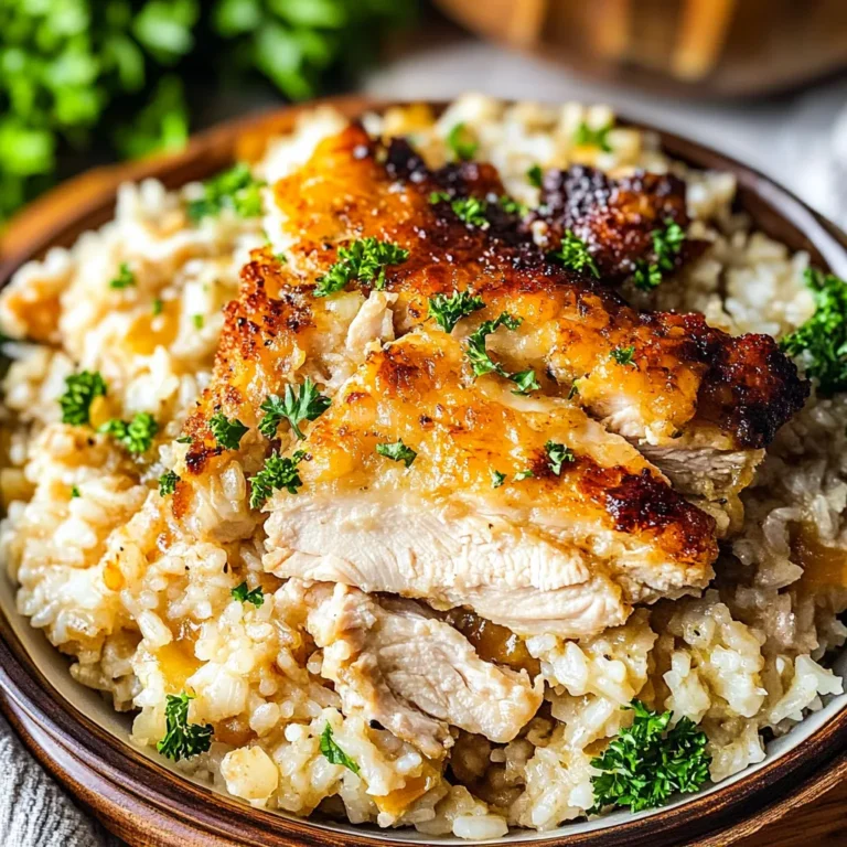 Grandma Georgia’s Chicken and Rice Casserole