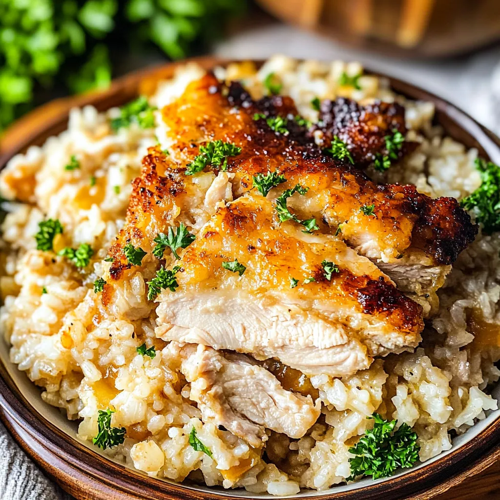 Grandma Georgia’s Chicken and Rice Casserole