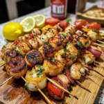 Grilled Seafood Skewers are the pinnacle of summer
