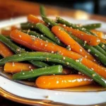 Honey Glazed Carrots & Green Beans