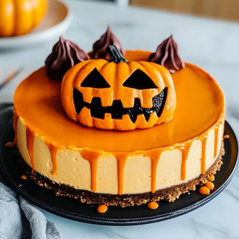 JACK-O’-LANTERN CHEESECAKE