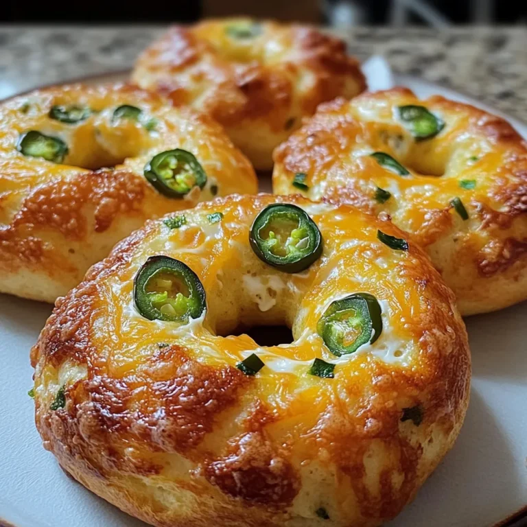 Jalapeno Cheddar Yogurt Bagels: Bake Irresistibly Good!