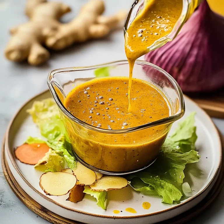 Japanese Ginger Salad Dressing