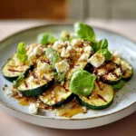 Little Gem, Griddled Courgette & Feta Shake-Up Salad