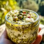 Olive Lovers Dream Dip Creamy Feta & Green Olive Spread