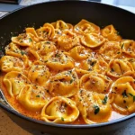 One-Pot Spicy Garlic Butter Chicken Tortellini