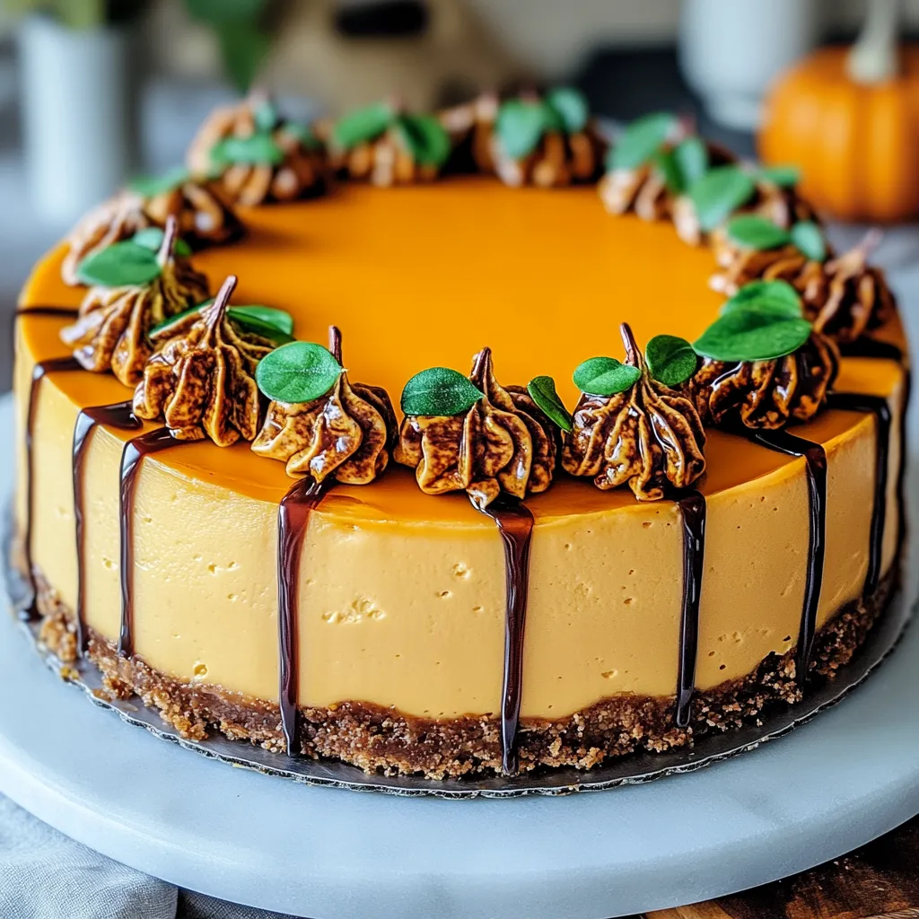 PUMPKIN PATCH CHEESECAKE