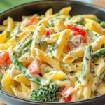 Pasta Primavera Herb Cream: A Fresh Italian Delight