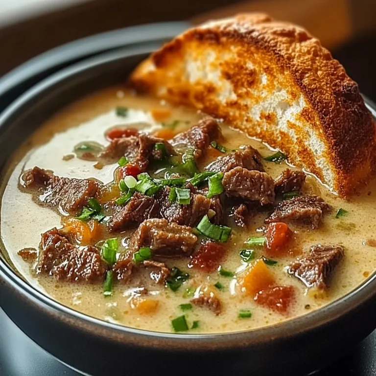 Philly Cheesesteak Soup: The Ultimate Comfort Food Recipe