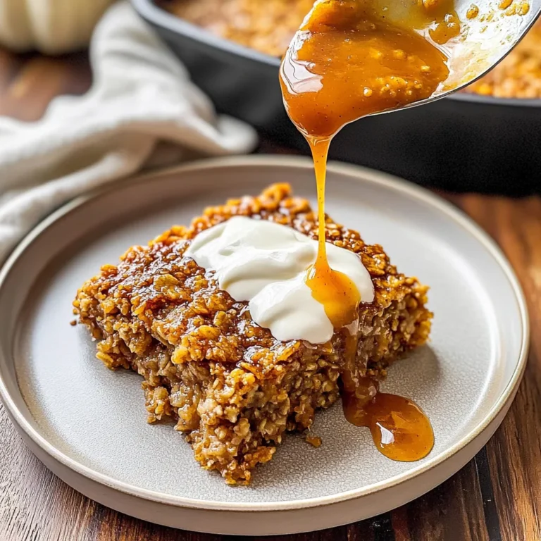 Pumpkin Baked Oatmeal