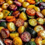 Sheet Pan Sausage & Veggies