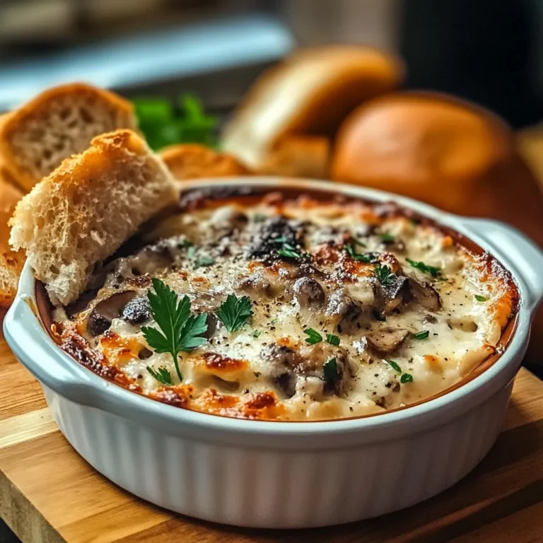 Stuffed Mushroom Dip