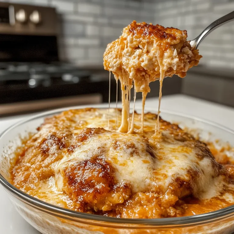 Super Yummy Cottage Cheese Chicken Parm Bowl