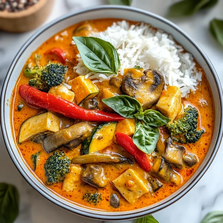 VEGAN THAI RED CURRY