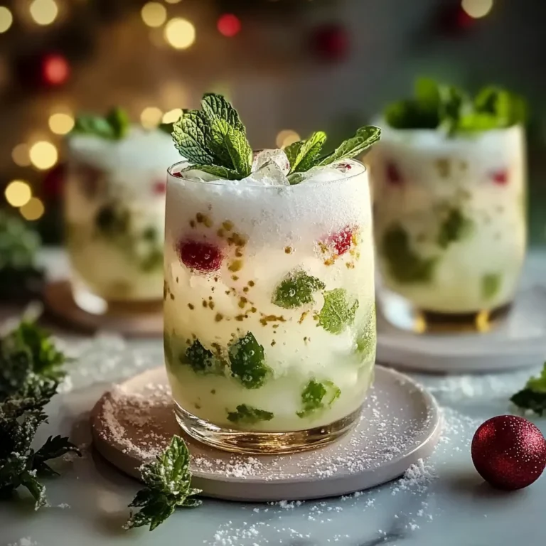 White Christmas Mojitos