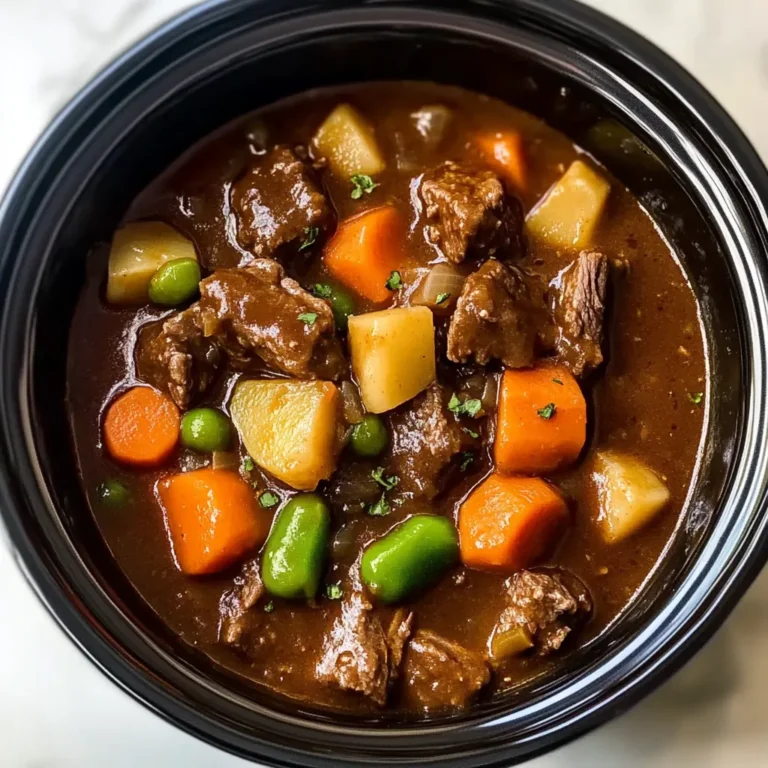 Wholesome Crockpot Beef Stew