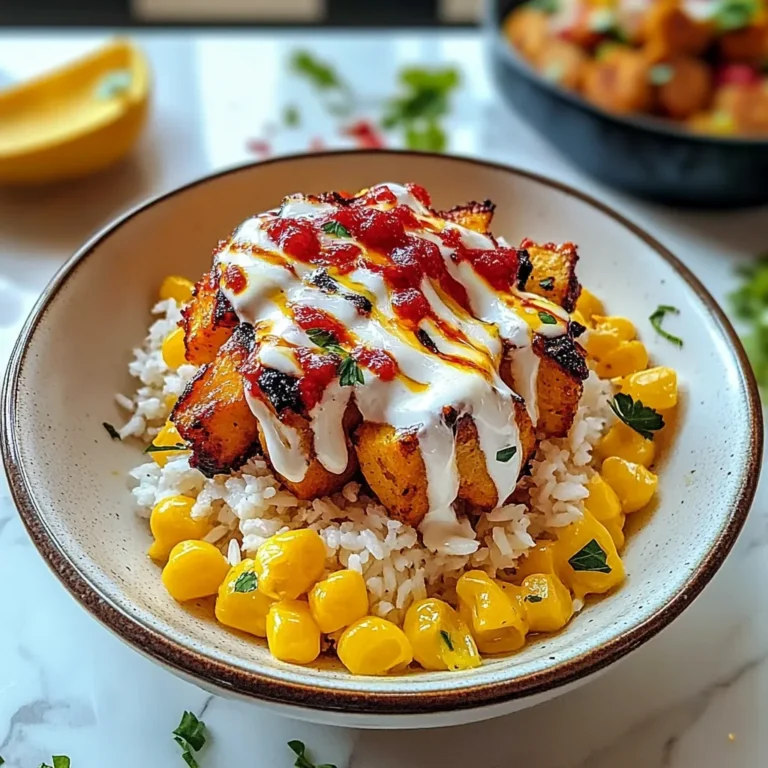 Delicious Sticky Chicken Rice Bowls