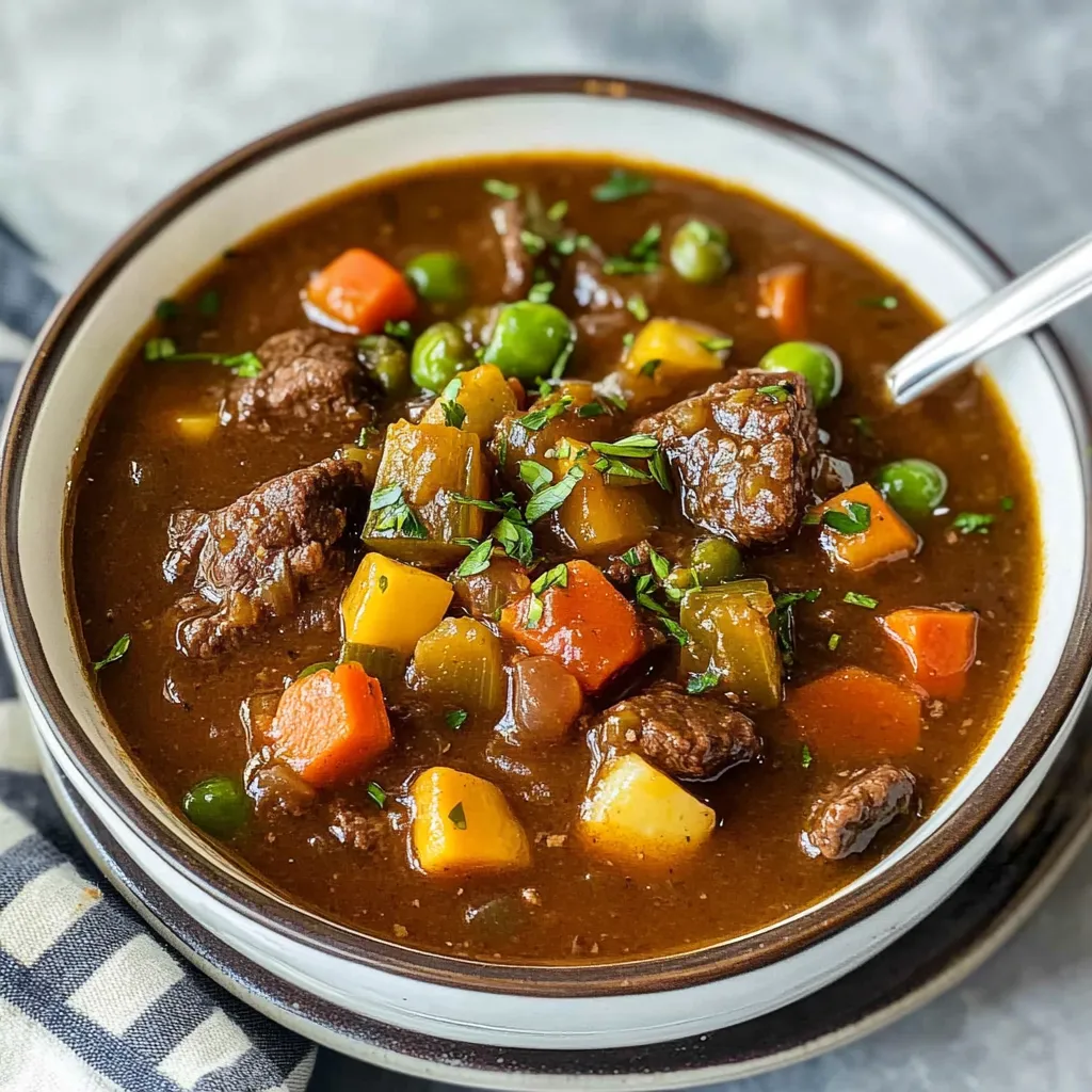 Beef Vegetable Soup