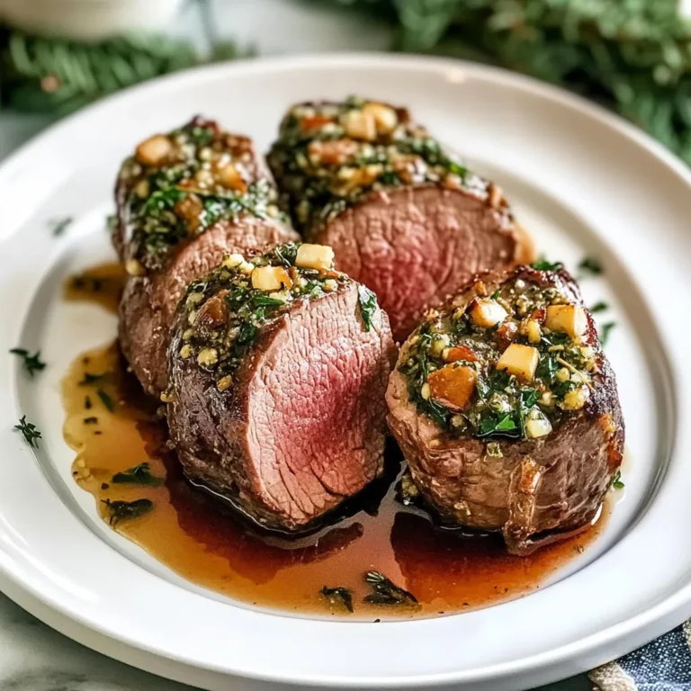 Best Christmas Stuffed Beef Tenderloin