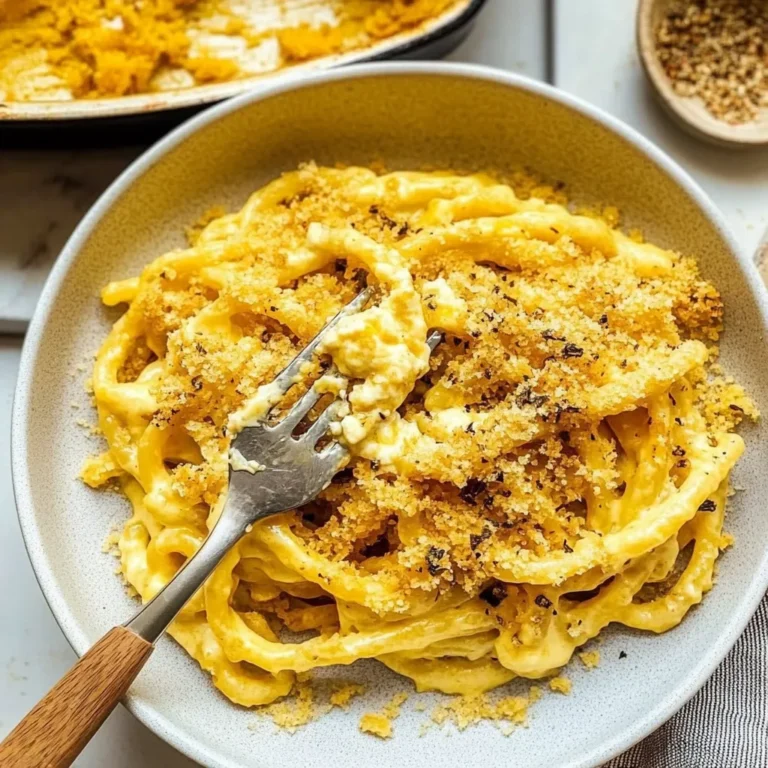 Brown Butter, Ricotta & Butternut Squash Baked Bucatini