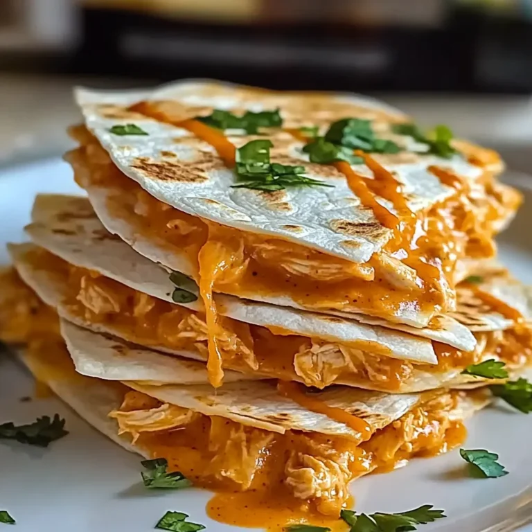 Buffalo Chicken Quesadillas