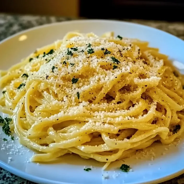 Buttery Garlic Noodles with Parmesan