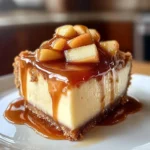 Caramel Apple Cheesecake Dream Pie will wow guests!
