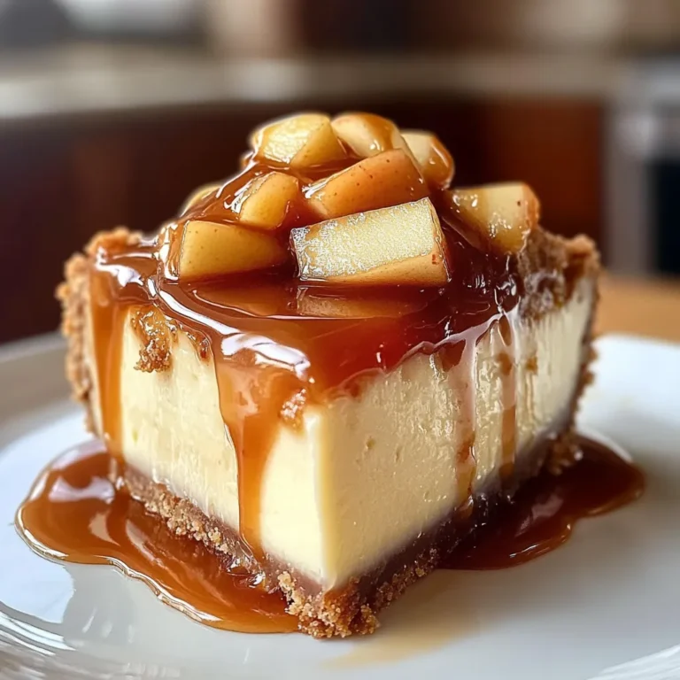 Caramel Apple Cheesecake Dream Pie will wow guests!