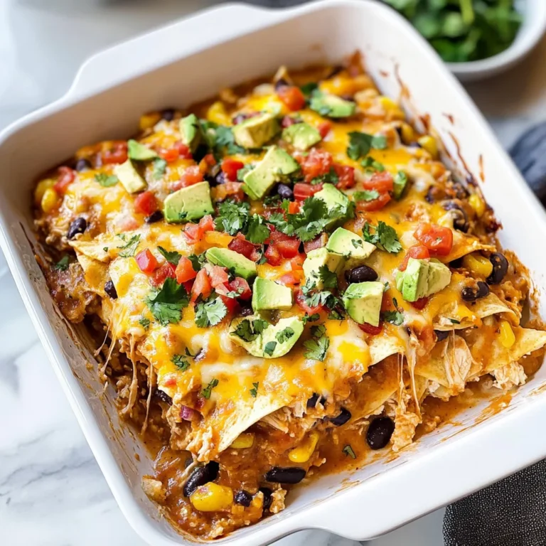 Chicken Enchilada Casserole