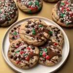 CHOCOLATE CHIP CHRISTMAS COOKIES