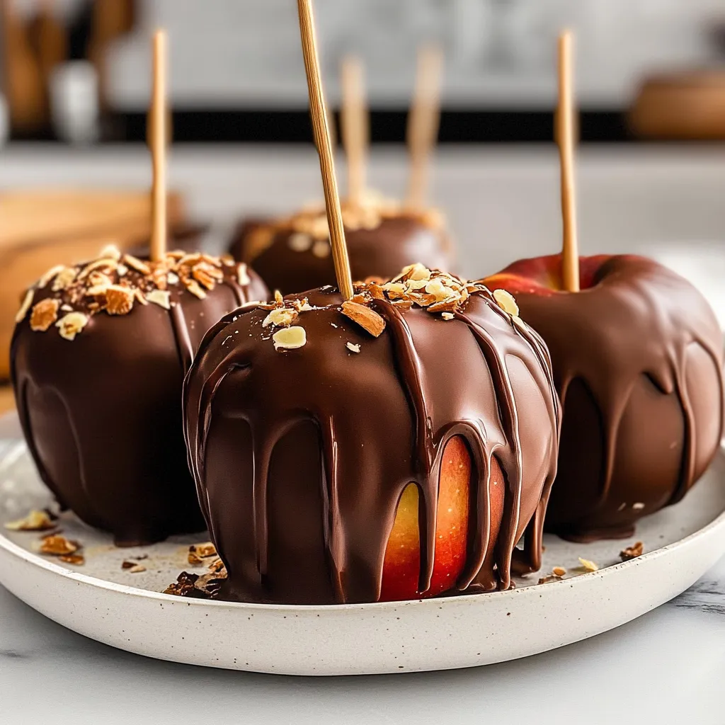 Chocolate Covered Apples