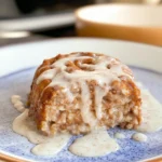 Cinnamon Roll Baked Oatmeal