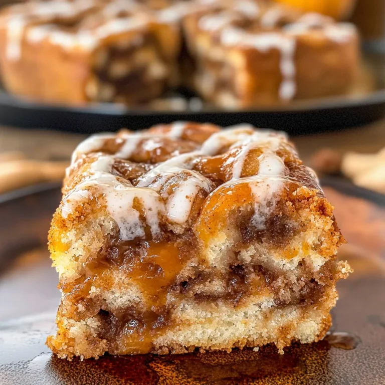 CINNAMON ROLL PUMPKIN FOCACCIA