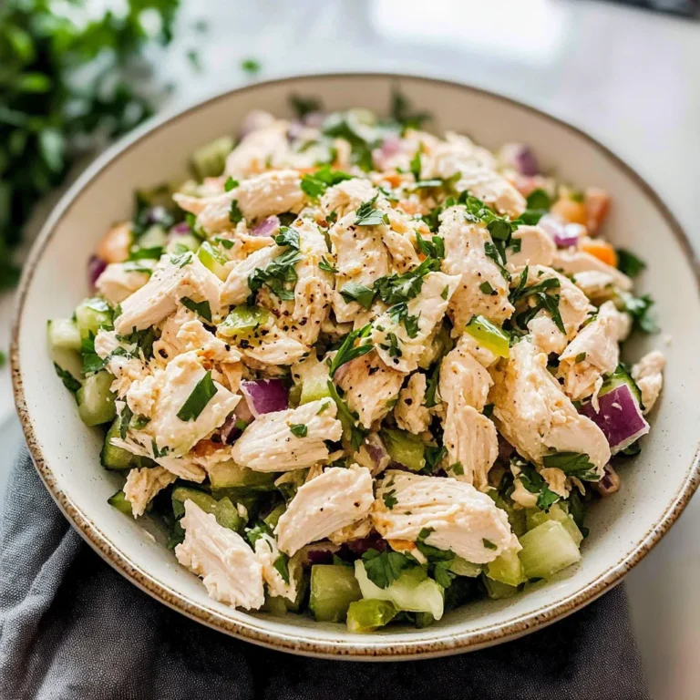 COTTAGE CHEESE CHICKEN SALAD