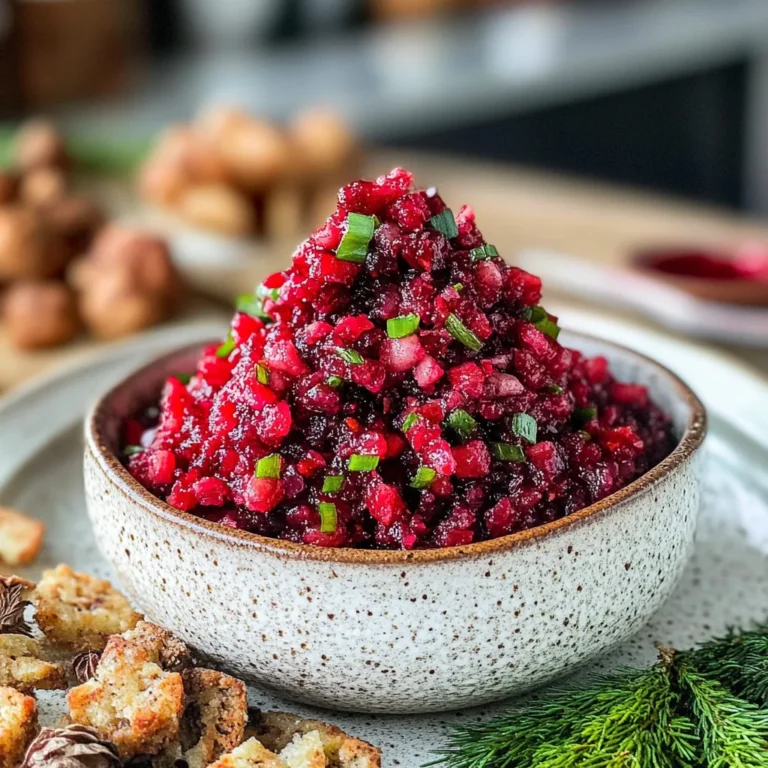 CRANBERRY SALSA