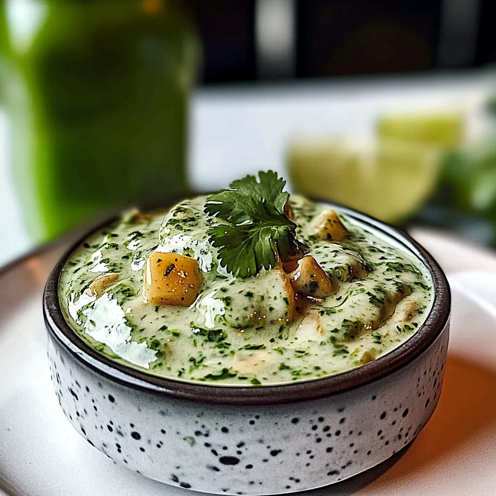Creamy Cilantro Garlic Sauce