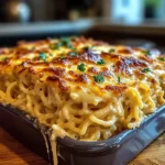 Creamy Southern Spaghetti Bake: Irresistible Comfort Food