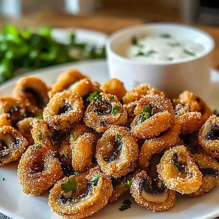Crispy Ranch-Breaded Mushrooms