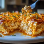 Crockpot Buffalo Chicken Dip