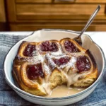 Easy Fluffy Eggnog Cinnamon Rolls