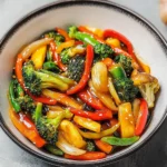 EASY VEGETABLE STIR FRY
