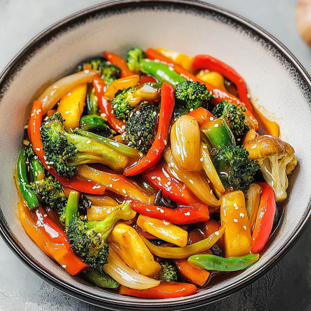 EASY VEGETABLE STIR FRY