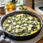 Feta Spinach Casserole Delight