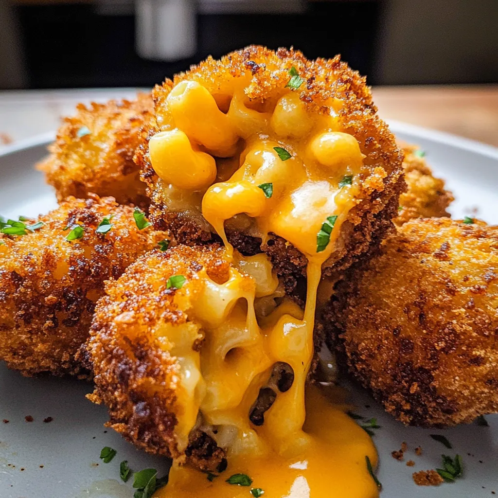 Fried Mac and Cheese Bites