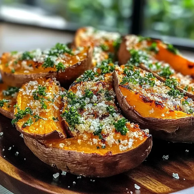 Garlic Parmesan Sweet Potato Wedges: A Delicious and Healthy Snack